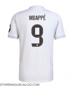 Real Madrid Kylian Mbappe #9 Maglia Gara Casa Repliche 2025-26